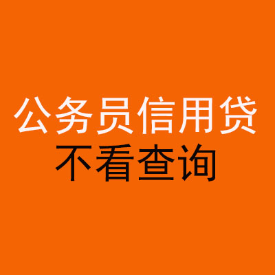 靖西公务员信用贷款